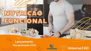 LANÇAMENTO PÓS-GRADUAÇÃO 2022 - Nutrição Funcional