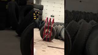 Semi Tire Explosion