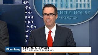 Mnuchin Says Tax Plan to Have 'Massive' Cut for Business