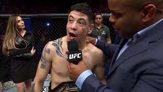 Brandon Moreno Octagon Interview | UFC 283