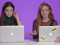 brittany snow and anna kendrick bullying each other in interviews