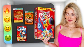 Ranking The Most Popular Cereal Brands