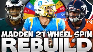 This Challenge Is Unforgiving... Houston Texans Fantasy Draft Spin The Wheel Rebuild! Madden 21