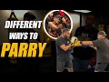 Dustin Poirier Boxing Coach Teaches Different ways To Parry [ Defense ]