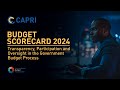 CAPRI - Annual Budget Scorecard Report || October 24, 2024