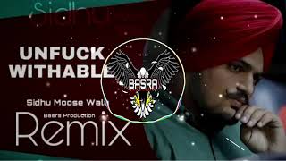 UNFUCKWITHABLE (Official Video) Sidhu Moose Wala | Afsana Khan  MooseTape | Remix | Basra Production