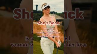 She's Back, Grace Charis is a multi-talented who combines her love for golf with her influential