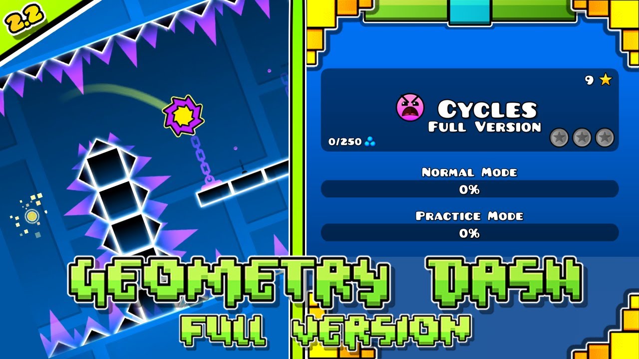 Cycles Full Version All Secret Coins Geometry Dash Full Version