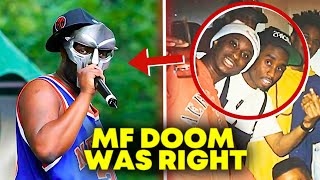 Mf Doom Last Message About Diddy Why They Eliminated Him