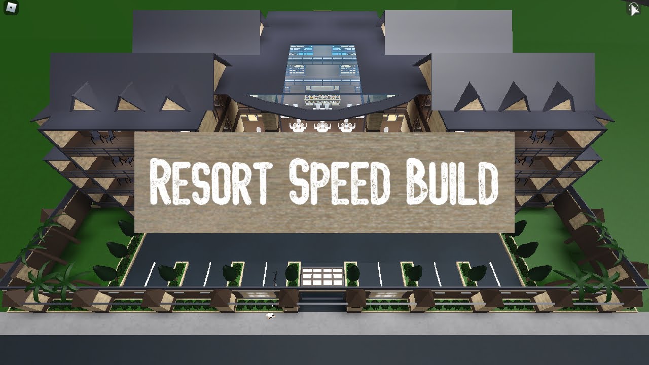 Bloxburg Resort Layout