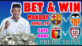 Football Prediction Today 29-04-2024 |  Betting tips Today | England Premier League