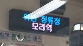 부산시내 33-1번 버스(저상버스) 서부시외버스터미널•사상역행 북구청-부산은행모라동지점 주행영상, LCD(10)