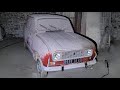 Restoration of a Renault 4L abandoned for 24 years (out of the barn)