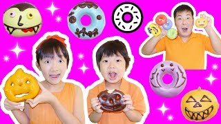 ★ハロウィンのドーナツ屋さん「ニセモノを見破れ！」★Halloween donut shop★