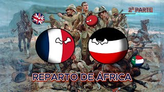 GUERRAS BOER y LAS CRISIS MARROQUÍES countryballs