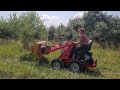 afa rock 5k 23hp miniloader forest mulcher