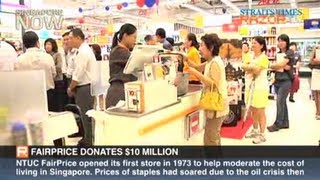 Fairprice donates $10 million