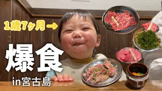 【爆食王子】宮古島牛の焼肉を喰らう！大食いベイビー発揮！！#大食い #爆食 #爆食い