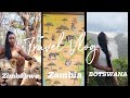 Epic Travel Vlog: Zambia, Zimbabwe, Botswana- Solo Travel, Girls Trip,