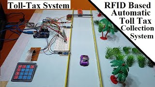 How to Make Fastag System,How to Fastag Work,RFID Based Automatic Toll Tax Collection System