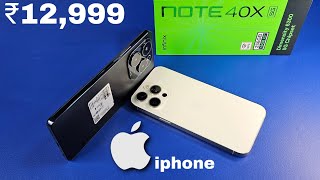 Infinix NOTE 40X 🔥 Unboxing || Review || Camera || Price || iphone Design