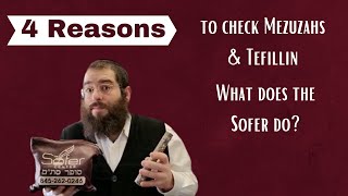 Why do we need to check our Tefillin and Mezuzahs? What does the Sofer do?  Sofer Center Monsey NY,