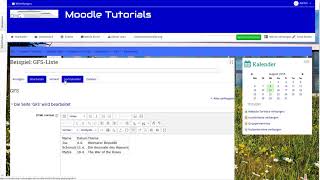 Moodle 3.x Aktivität Wiki