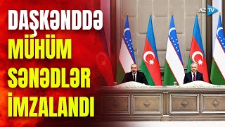 Azərbaycanla Özbəkistan arasında mühüm sənədlər imzalandı: Daşkənddə TARİXİ ANLAR