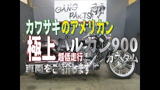 【激レア】極上・超低走行！バルカン900カスタム販売車両紹介！コレを逃せばこんなの無いぐらいの車両！