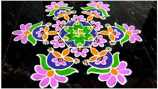 Diwali Special Rangoli Design 2024 / Rangoli /Festival Easy / New / Kolam / Muggulu / Purattasi