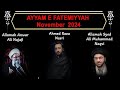 MAJLIS # 12 - AYYAM E FATMIYAH  - AL MEHDI CENTRE