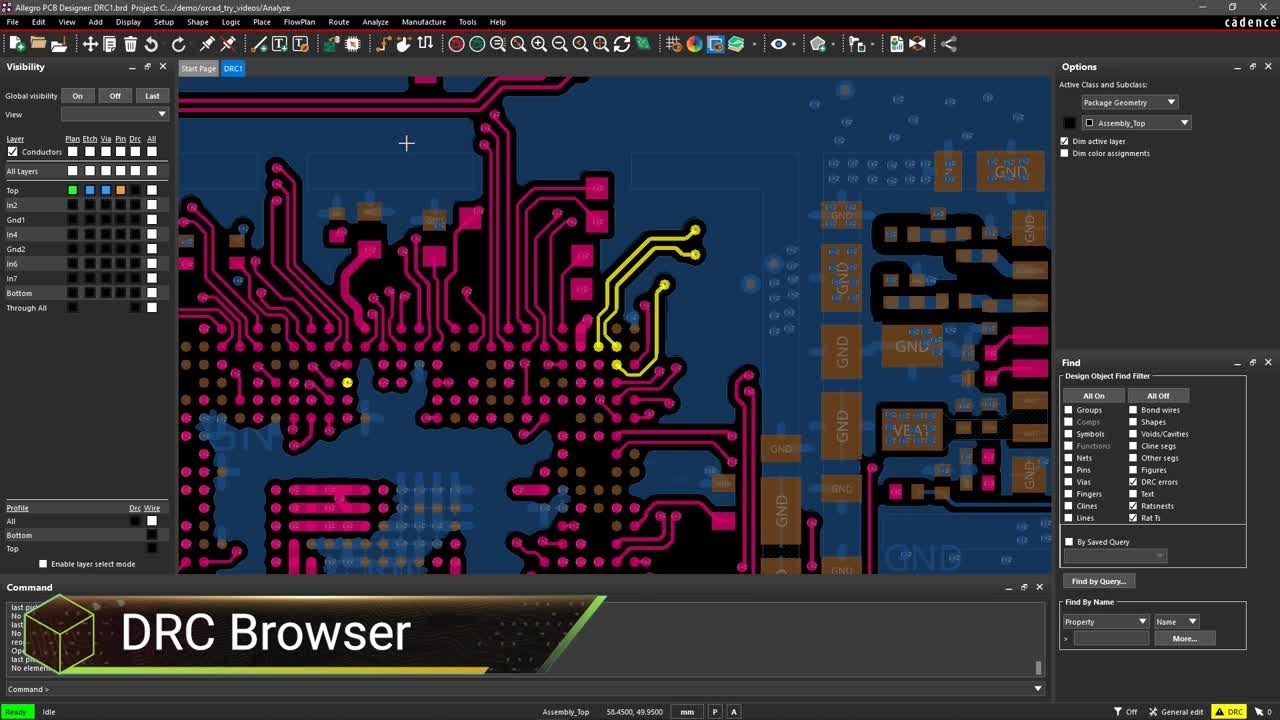 How To Find And Fix Design Errors In The Pcb Using Drc Browser