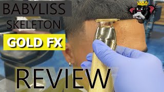 BaByliss Gold fx Skeleton Cordless Trimmer Review