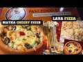 Lava Pizza & Amazing  Crispy Matka Pizza Fries Hussainabad Street Food Karachi