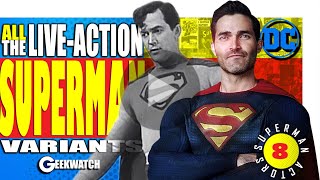 SUPERMAN Evolution v2.1 | All OFFICIAL live-action appearances