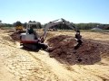 helac powertilt working a bunker