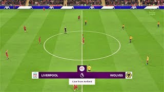 Liverpool Vs. Wolves | English Premier League 19/20 | Full Match & Gameplay (FIFA 20)