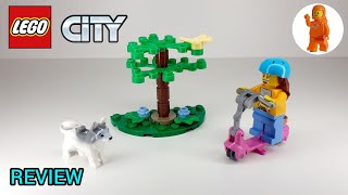 LEGO City Dog Park and Scooter 30639 review