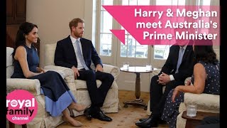Harry and Meghan meet Australian Prime Minister