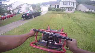 Toro proline cutting the longest grass ever