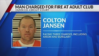 Charges for man who admitted to burning down Shooters Showgirls in Elk Mound