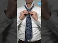 How to Tie a Half Windsor Knot Mirrored [vertical video]