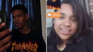 Rate me 1-10😍 (MONKEY APP) she racist listen to what she called me at the end!