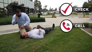 Learn how to perform "Hands Only CPR"