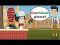 Lisa has her own Kebab Joint! | Basic English conversation | Learn English | Like English