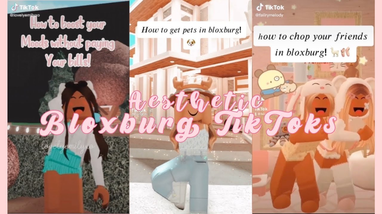 Aesthetic Bloxburg TikToks | Roblox Bloxburg | SakuraxRoblox - YouTube