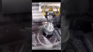 CNC milling 5axis material is aluminium cutter is 50dia \u0026 RPM is 2000 feed is 10mm TQ