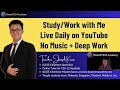 Study/Work with Me | No Music | Deep Work (Day 216)