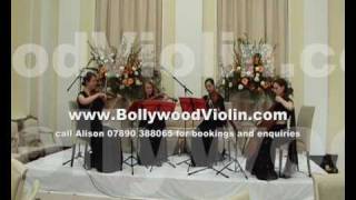 Bollywood Violin Teri Ore (Singh is King) instrumental by Bollywood string quartet