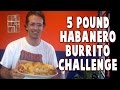 5 lb Grande Habanero Burrito Challenge at San Diego Taco Co | FreakEating in Salem, OR